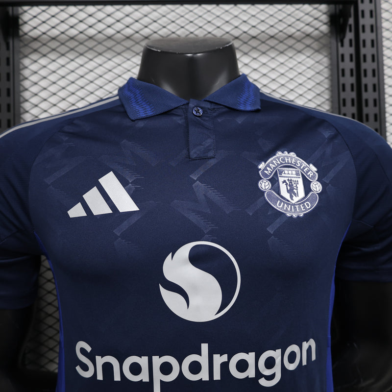 CAMISA VERSÃO PLAYER DO MANCHESTER UNITED AWAY 24/25