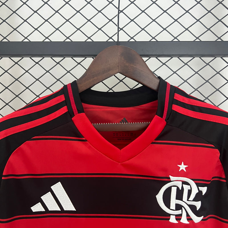 CAMISA DO FLAMENGO 2025 VERMELHO E PRETO