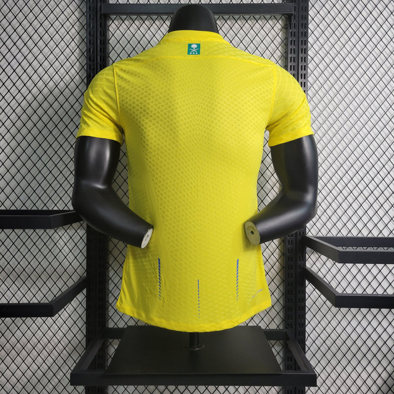 CAMISA VERSÃO PLAYER DO AL NASSR 23/24 AMARELO