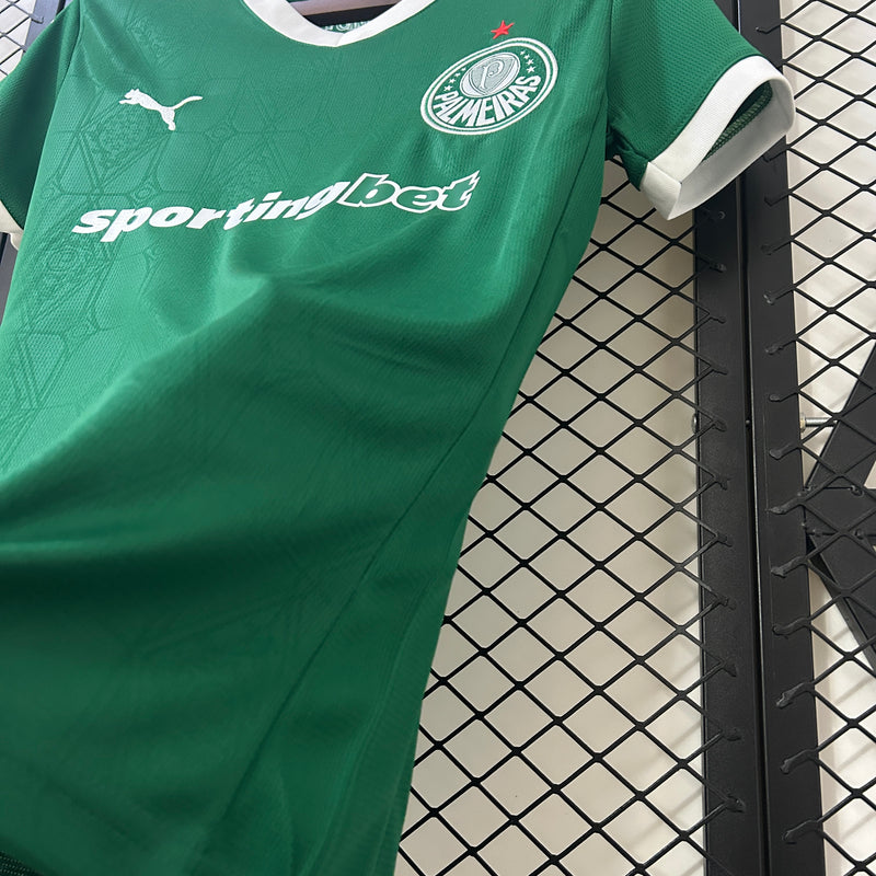 CAMISA FEMININA DO PALMEIRAS 2025 VERDE