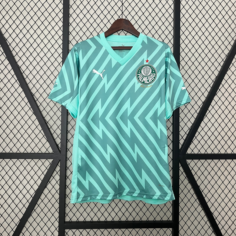 CAMISA DO PALMEIRAS 24/25 BRANCO E VERDE GOLEIRO